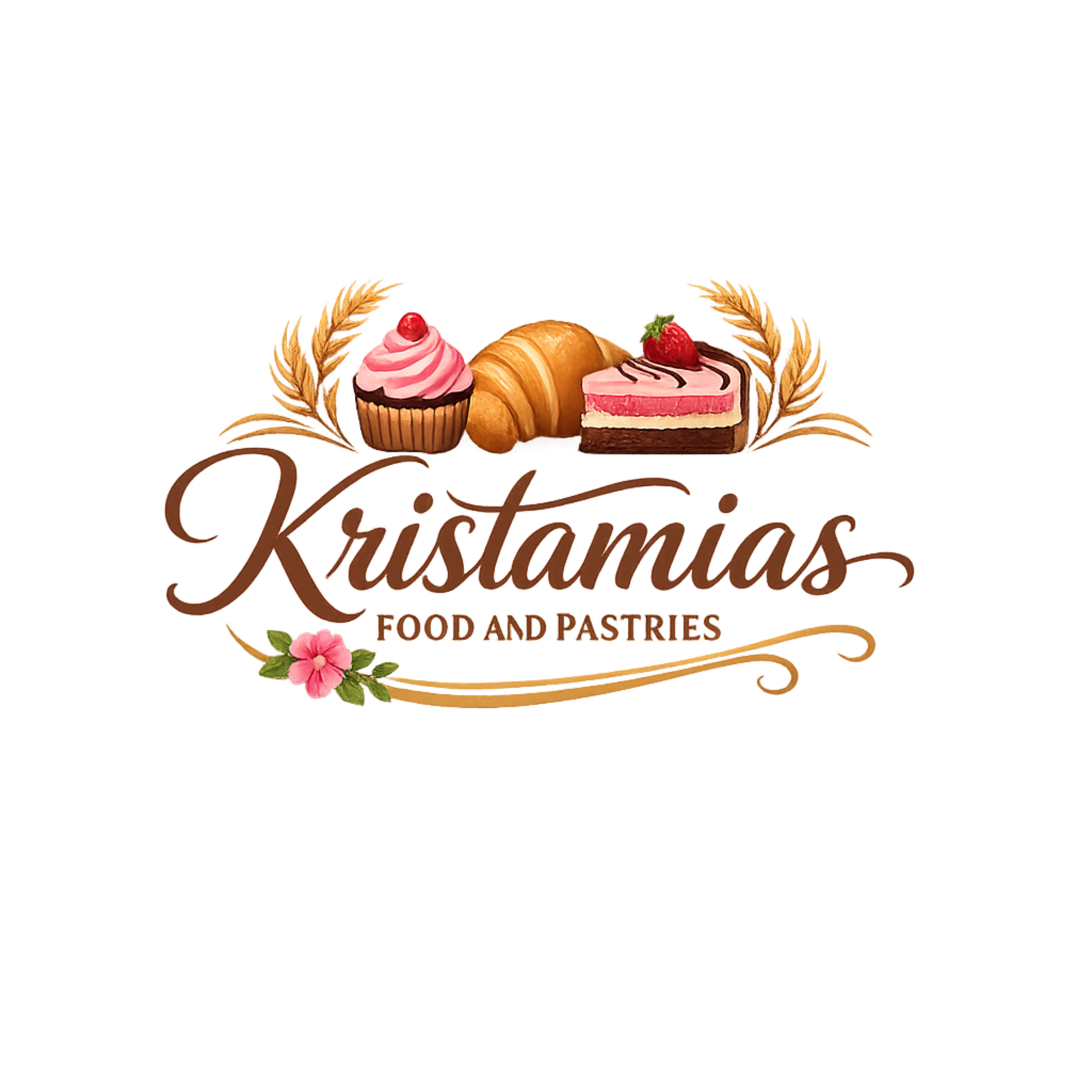 Kristamia's Food and Pastries logo
